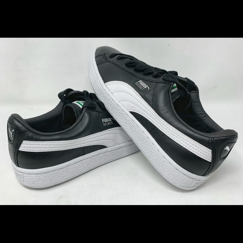 New Puma Basket Classic LFS Black/White 354367-21 - Picture 7 of 9
